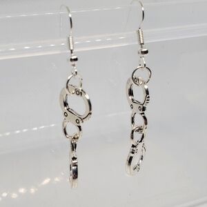 7/$10 Handcuff Earrings, NEW